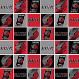 Portland Trailblazers Block - Printed Fleece by NBA