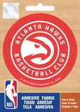 NBA Atlanta Hawks Logo On Solid Adhesive Fabric Badge