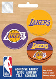 NBA Los Angeles Lakers 1.5" Badge Pack Adhesive Fabric Badge