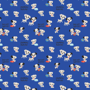 Disney - The Day of the Little World Collection - Zooming Around - Cotton - Blue