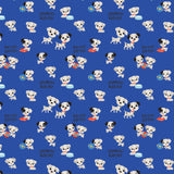 Disney - The Day of the Little World Collection - Zooming Around - Cotton - Blue