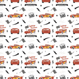 Cars Collection III by Disney-Pixar -McQueen Champ -Cotton -White