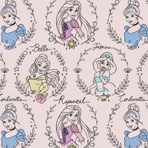 Charming Portraits - Printed Fleece by Disney