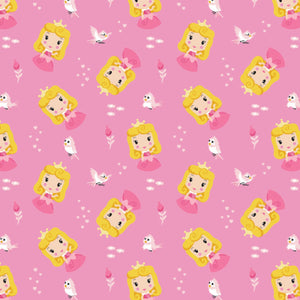 Disney Princess Kawaii - Cute Aurora Toss - Pink - Cotton