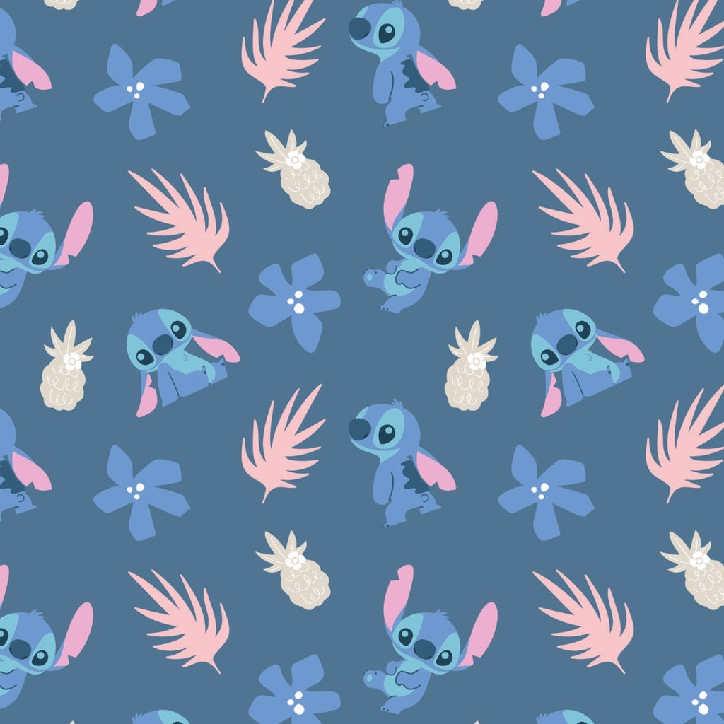 Disney Cotton Fabric Lilo and Stitch Together Forever by Disney