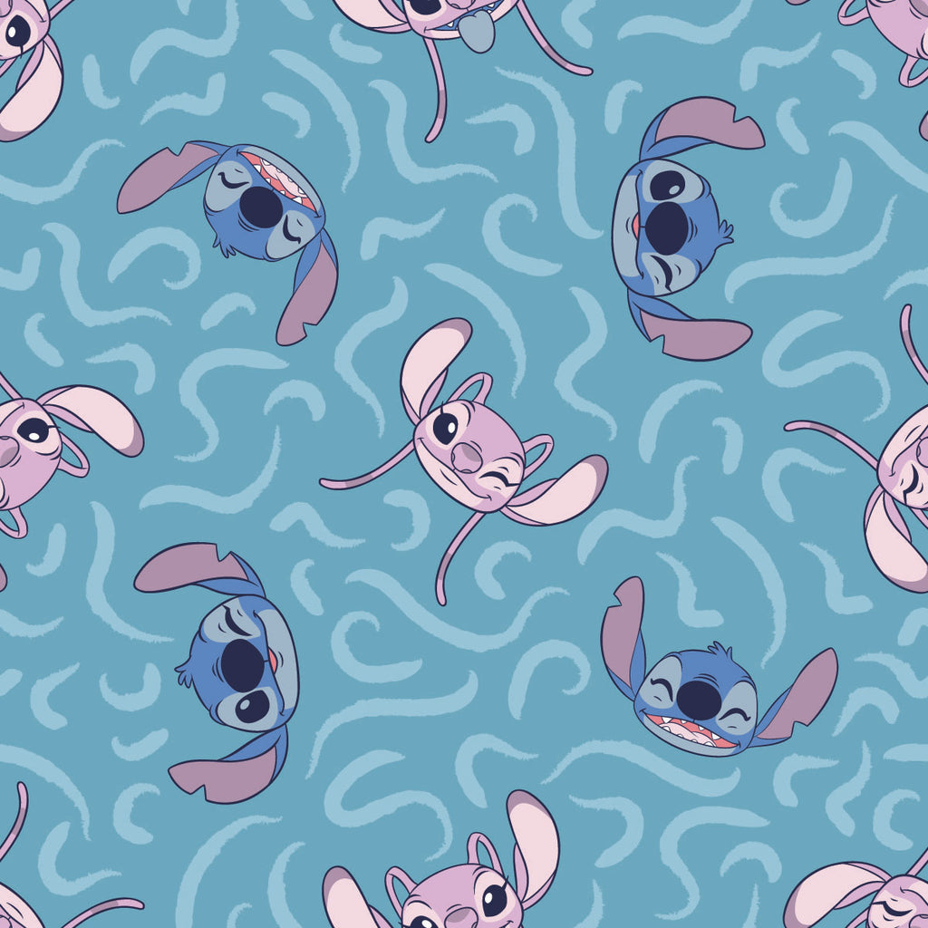 Disney Stitch Fabric Sewing, Disney Stitch Lilo Fabric