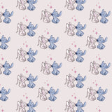 Disney Stitch Blogger Collection - Stitch You Are What You Love - Blush - Cotton 85240403-01