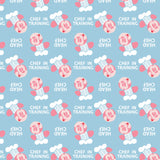 Mickey Mouse- Chef Mickey Cotton 2yd Precut Cotton - 85271034YC2AZ1 - 01 Light Blue