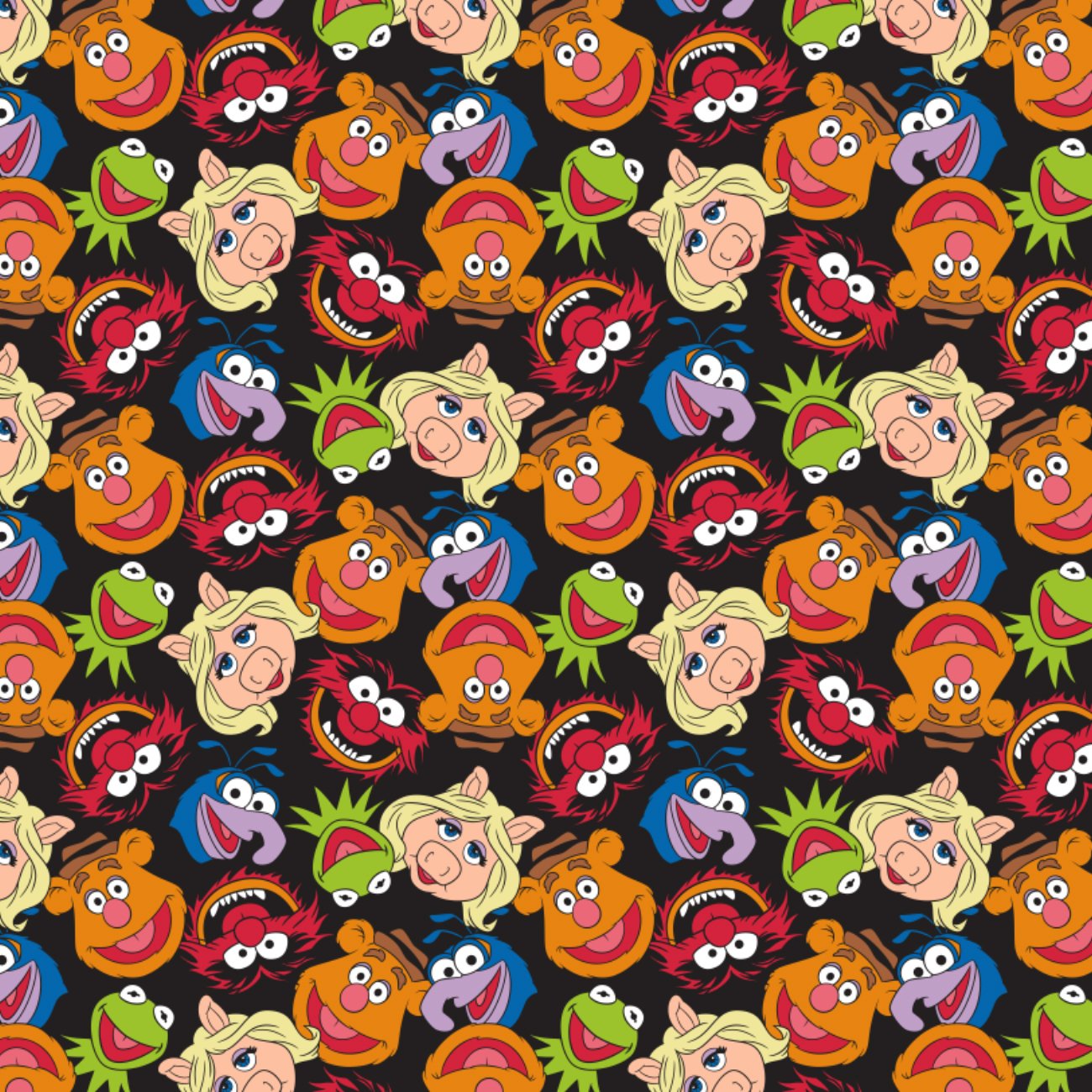 Disney Muppets - Flannel - Multi