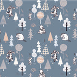Disney Winnie The Pooh - Wonder And Whimsy Collection- Forest Friends- Dark Blue