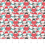 Merry Penguins Collection - Packed Penguin Party - Multi - Cotton 89220901-01