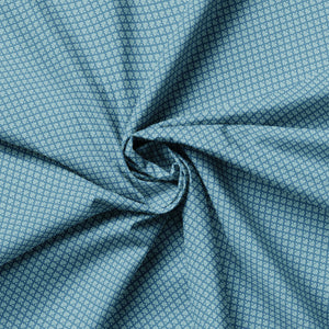 Prairies Collection - Leaf - Blue - Cotton 90220103-03