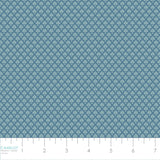 Prairies Collection - Leaf - Blue - Cotton 90220103-03