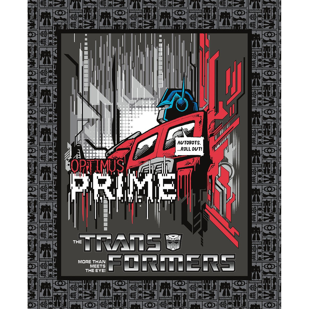 Transformers Collection - Optimus Prime Panel - Carbon