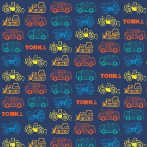 Hasbro Tonka III-Outline Trucks - Cotton - Blue