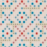 Hasbro  Gaming - Scrabble Master - 2 Yard Cotton Cut - Multi - Cotton