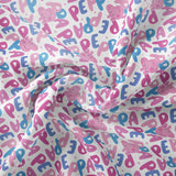 Peppa Pig Collection- Peppa Face Toss - Cotton - White