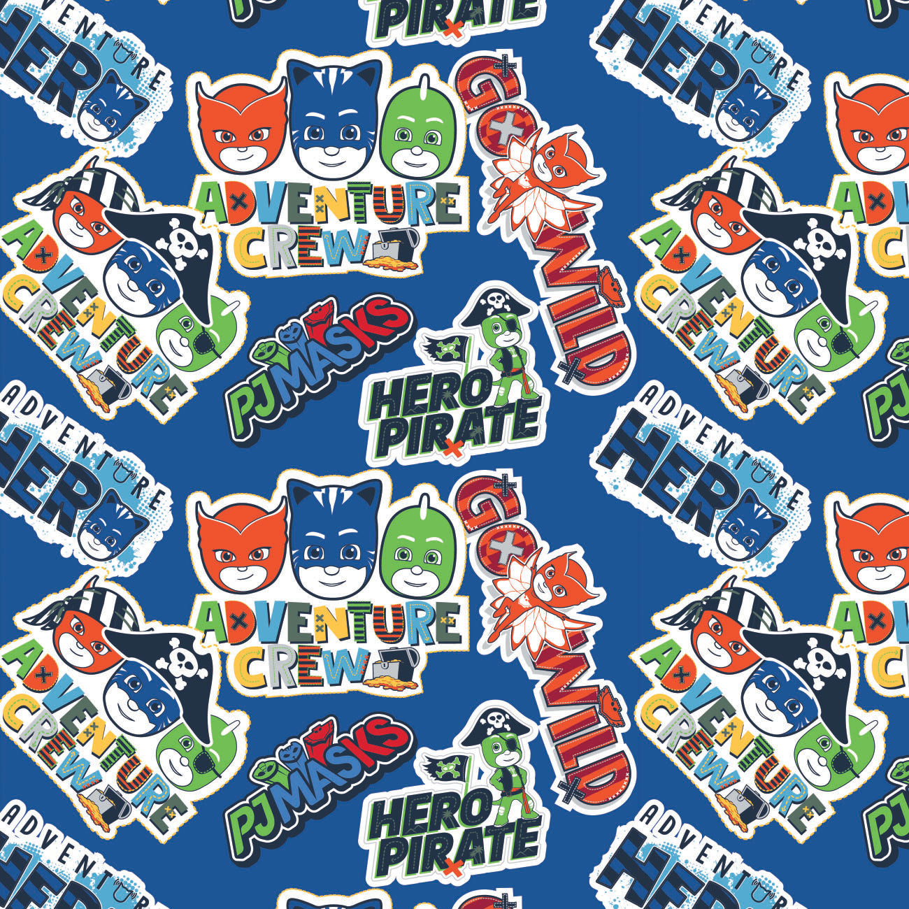 PJ Masks Adventure Heroes Collection - Adventure Crew - Blue - Cotton 95240108-01