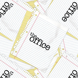 The Office Collection - Scrap Paper Cotton - White