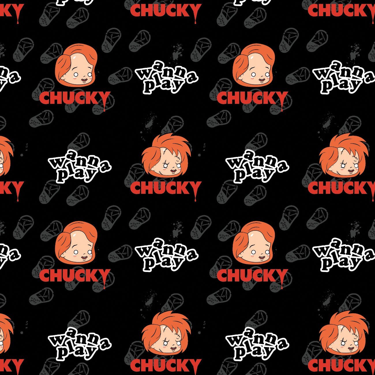 Character Halloween III - Batteries Included - Cotton - Black