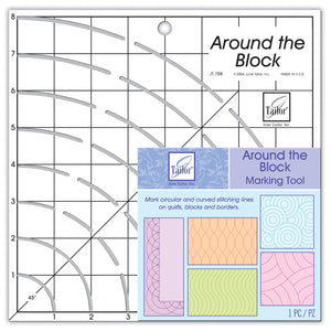 2023 June Tailor Collection-Around the Block Ruler