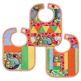 2023 June Tailor Collection-QAYG Baby Bibs - 3/pack-Quilt As You Go Projects