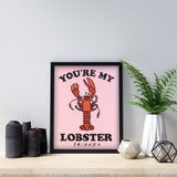 Camelot Dots - You're My Lobster Diamond Painting Kit