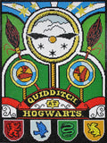 Harry Potter Quidditch - Trousse d'art broderie diamant de Camelot DOTZ