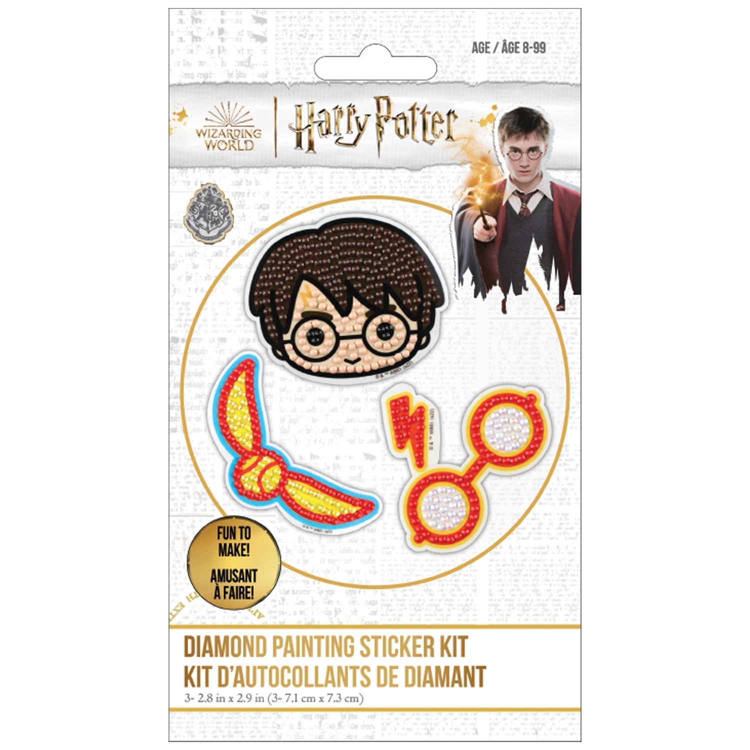 LEGO DOTS Hogwarts Accessories Pack 41808, Harry Potter Themed Jewelry  Making Kit with Bracelet, 2 Bag Tags and Stich-on Patch, DIY Craft Toy Set  for Kids 
