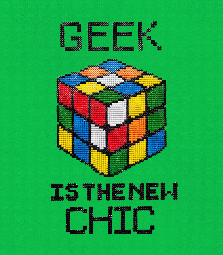 Rubik's Geek Chic - Trousse d'art broderie diamant de Camelot DOTZ