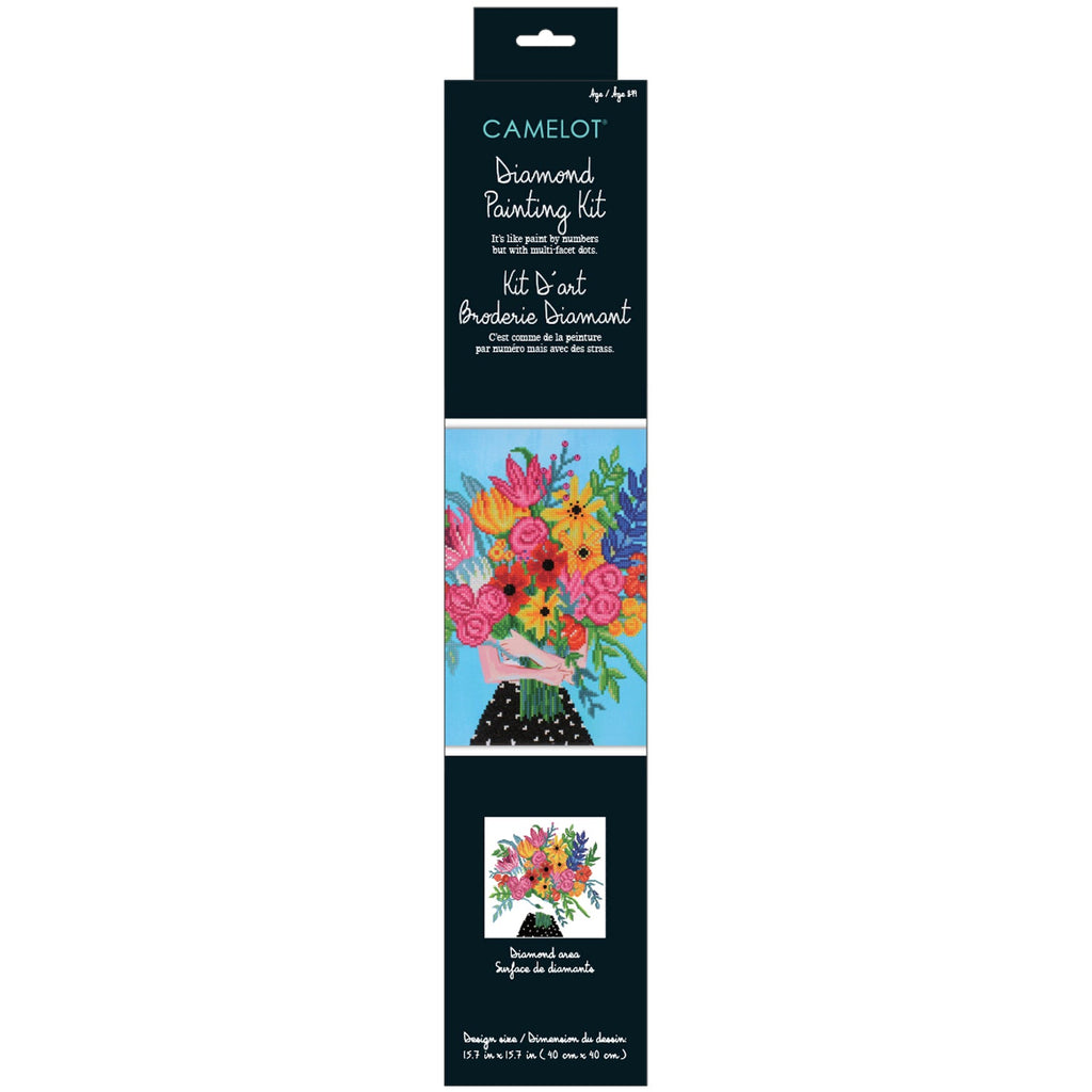 Camelot Dots -Floral Embrace Diamond Painting Kit