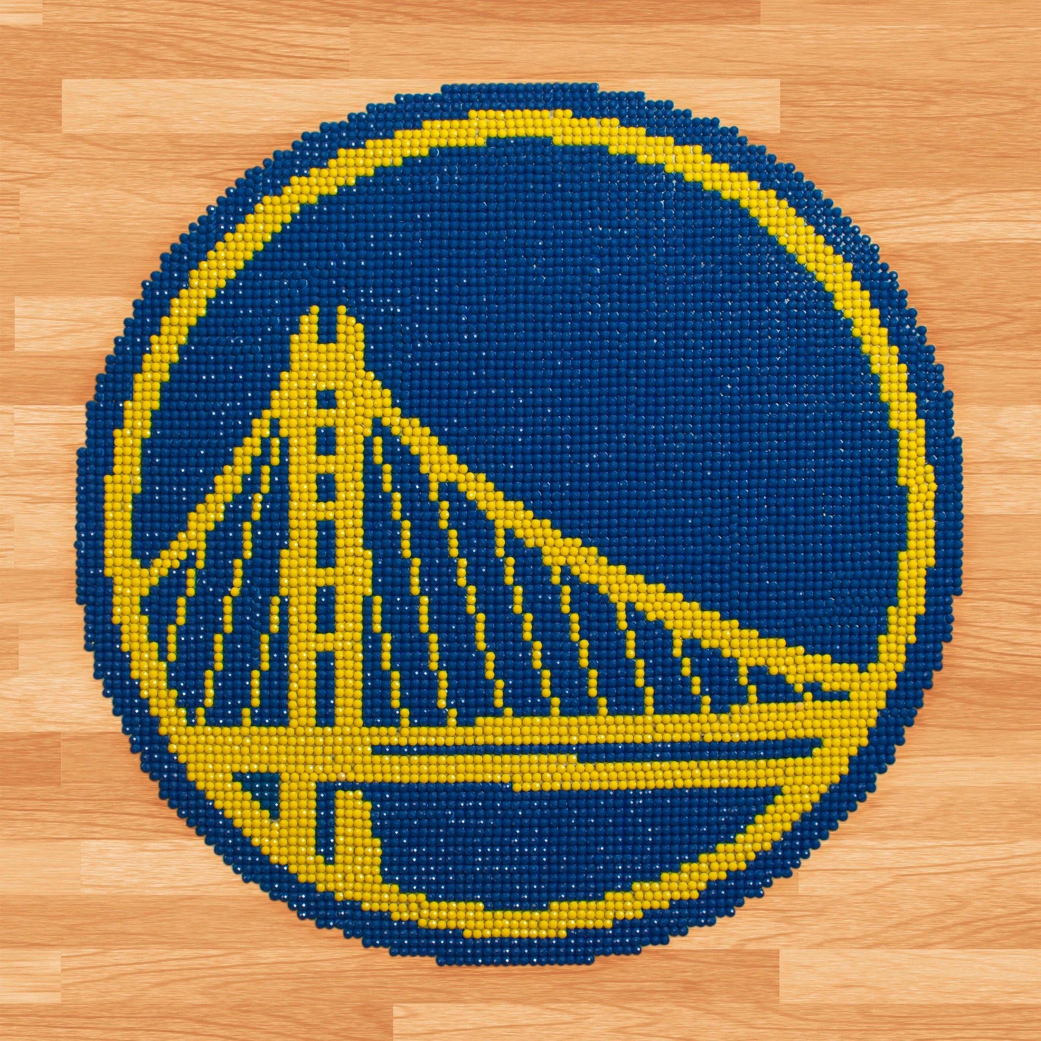 Officially Licensed Camelot Dots NBA Golden State Warriors Diamond Painting Kit