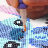 Disney Lilo & Stitch Ohana Diamond Painting Kit 8x8 | FYE