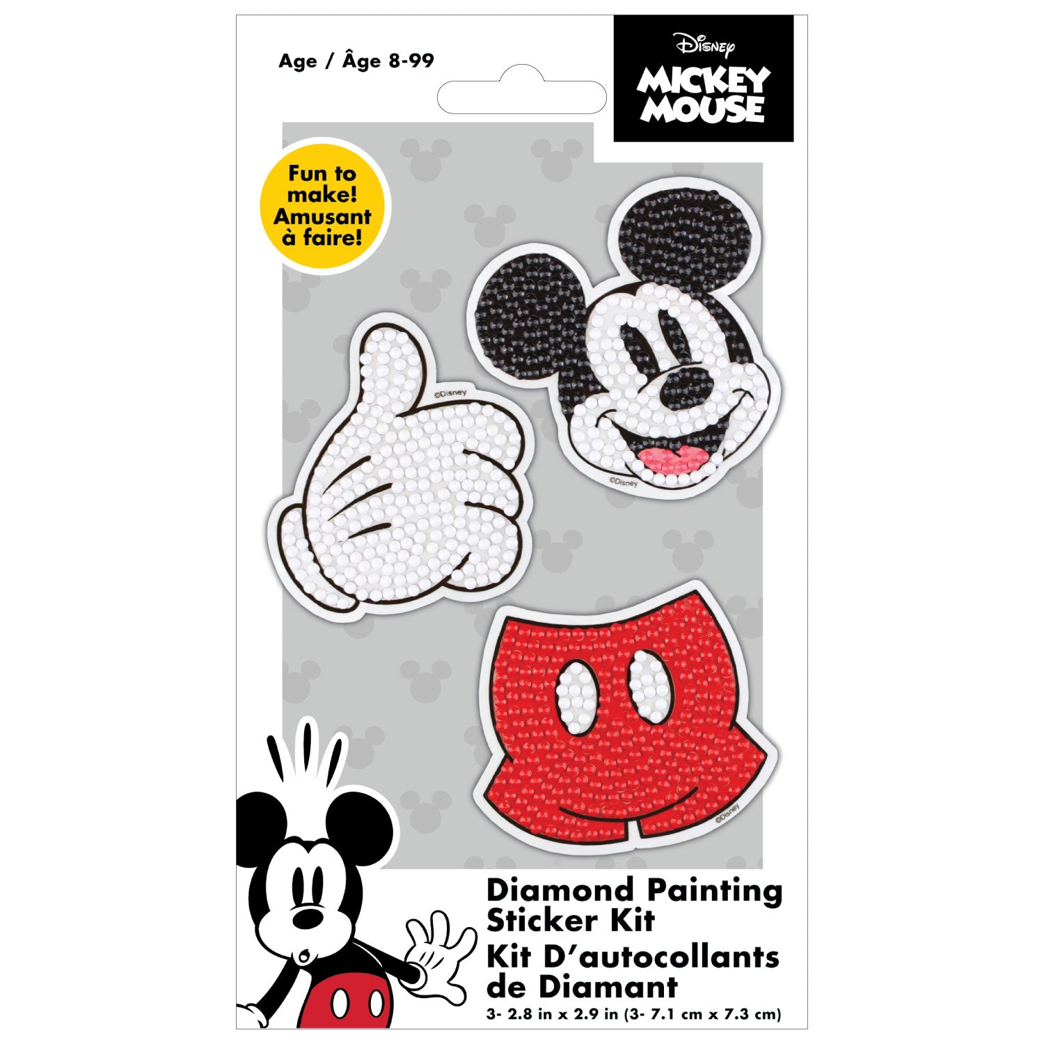 Camelot Dots -Disney Mickey Icons DOTZIES® Sticker Kit