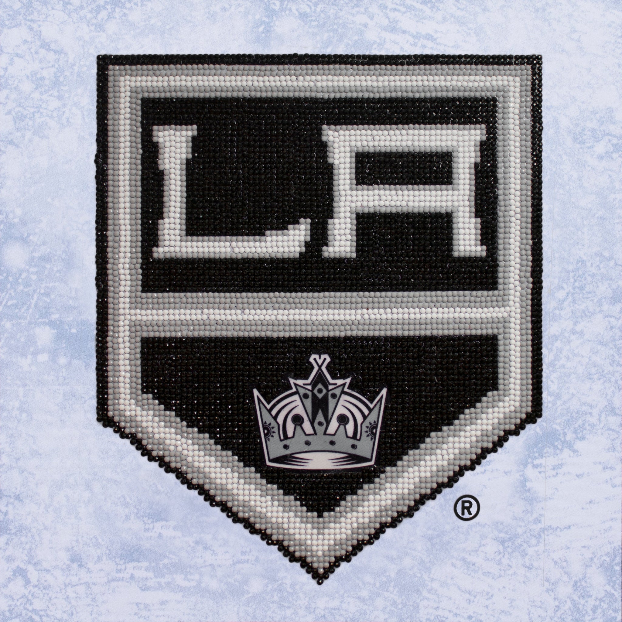 Officially Licensed Camelot Dots NHL Los Angeles Kings Diamond Painting Kit