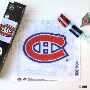 Officially Licensed Camelot Dots NHL Montreal Canadiens Diamond Painting Kit