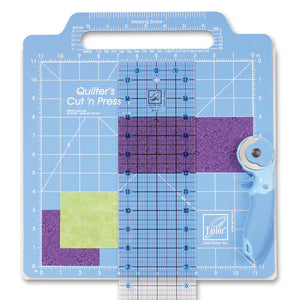 2023 June Tailor Collection-Quilter's Cut 'n Press™ I -- 11" x 11" Grid-Cutting Notions