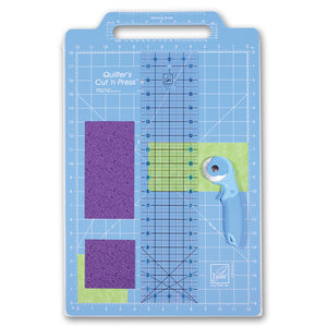 2023 June Tailor Collection-Quilter's  Cut 'n Press™ II -- 12" x 18" Grid-Cutting Notions