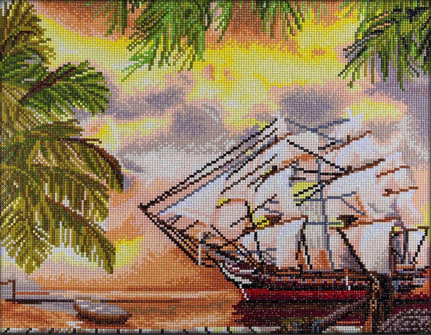 Diamond Art Pirate Ship