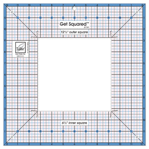 2023 June Tailor Collection-Get Squared™ - 12 1/2" Outer, 6 1/2" Inner-Ruler