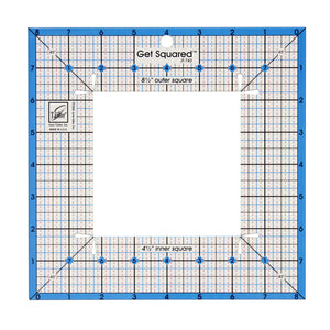 2023 June Tailor Collection-Get Squared™ - 8 1/2" Outer, 4 1/2" Inner-Ruler