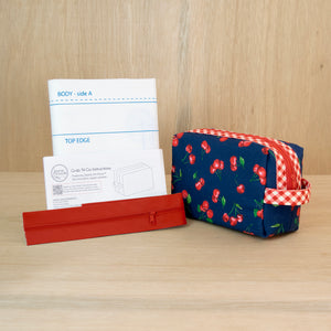 2023 June Tailor Collection-Grab 'n Go Tote- Zippity-Do-Done™ Red-Kits with Zippity-Do-Done™