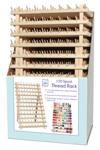 2023 June Tailor Collection-Mega-Rak II (120 spools with legs) - individually boxed-Thread Storage Racks