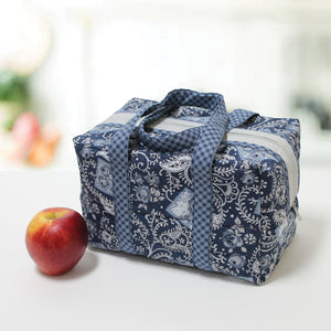 2023 June Tailor Collection-Insulated Lunchbox Tote - Zippity-Do-Done™ LtGray-Kits with Zippity-Do-Done™