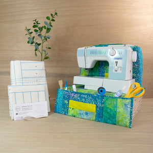 2023 June Tailor Collection-QAYG Sewing Machine Cover & Caddy-Quilt As You Go Projects