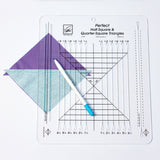 2023 June Tailor Collection-Half-Square & Quarter-Square Triangles Ruler