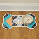 2023 June Tailor Collection-QAYG Pet Placemat – Dog - 1/pack-Quilt As You Go Projects