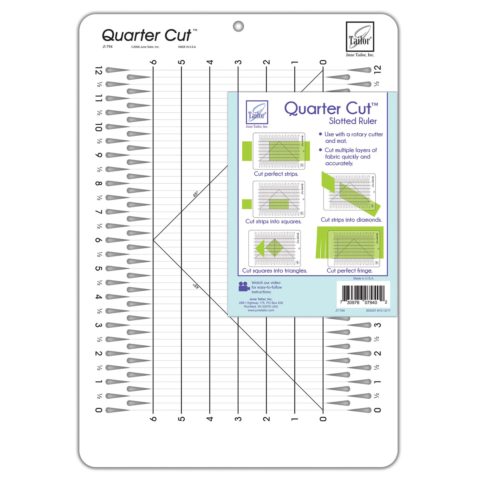 2023 June Tailor Collection-Quarter Cut™-Rulers