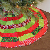 2023 June Tailor Collection-QAYG Tree Skirt - 1/pack-Quilt As You Go Holiday