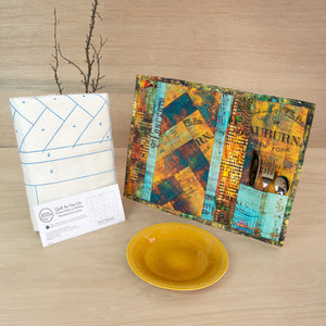 2023 June Tailor Collection-QAYG Placemats - Venice Pattern - 6/pack-Quilt As You Go Placemats and Table Runners